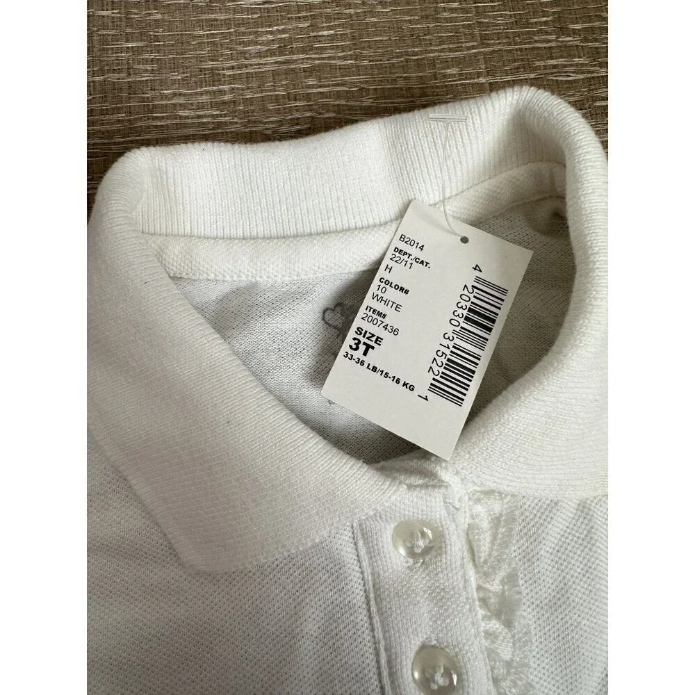 NEW White Polo Shirt